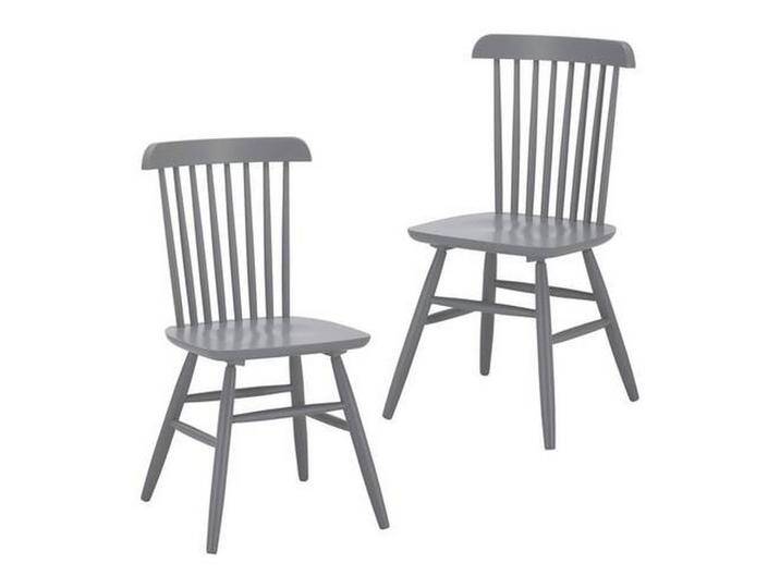 Stuhl-Set Pedro Grau lackiert Buche massiv Stuhl-Set Pedro Grau lackiert Buche massiv von mömax