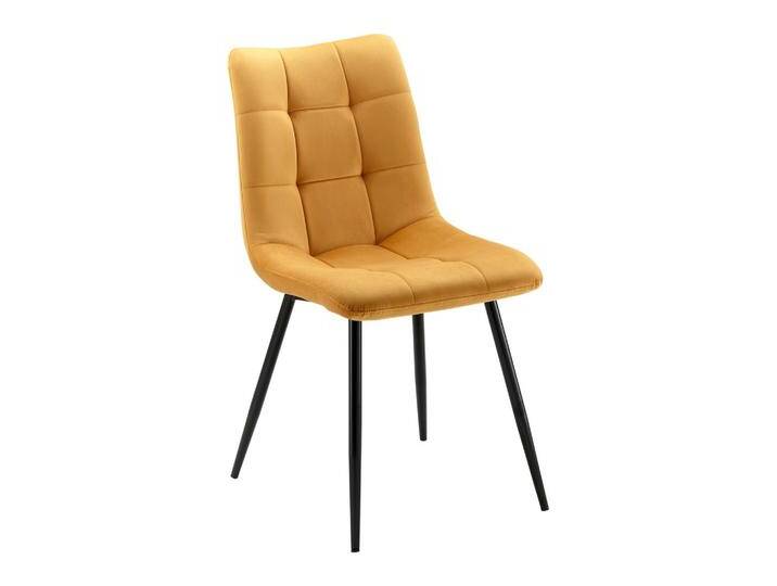 Stuhl Suri Gelb Samt Gepolstert Stuhl Suri Gelb Samt Gepolstert von mömax