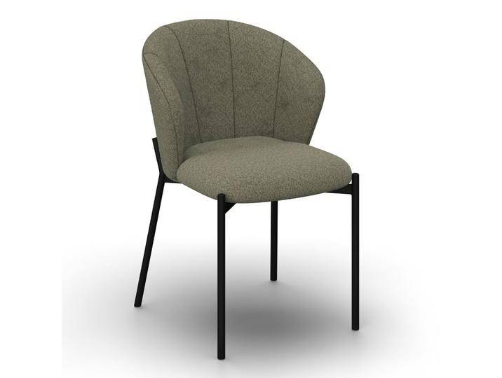 Stuhl Zoey Grün Chenille Gepolstert von mömax