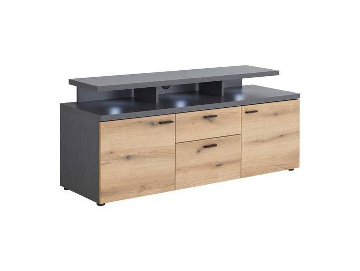 TV-Element Cadix Anthrazit/Eichefarben von mömax