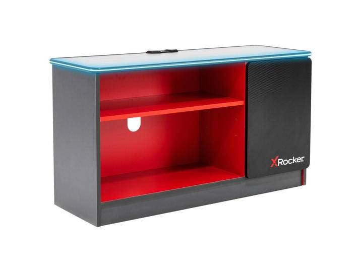 TV-Element Carbon-Tek ca. 101,3x55,1x36,3cm Schwarz/Rot von mömax