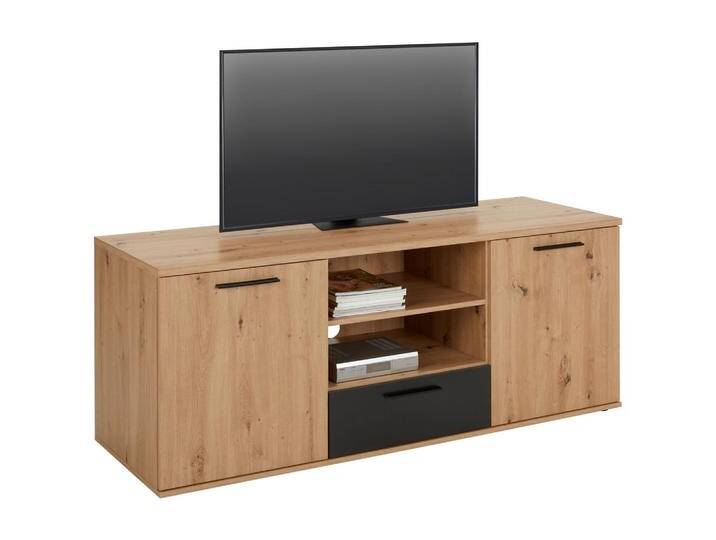 TV-Element in Eichefarben/Schwarz von mömax