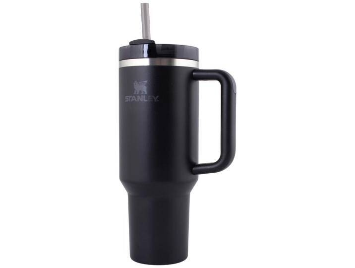 Thermobecher Stanley Cup Quencher Schwarz ca. 1,18l von mömax