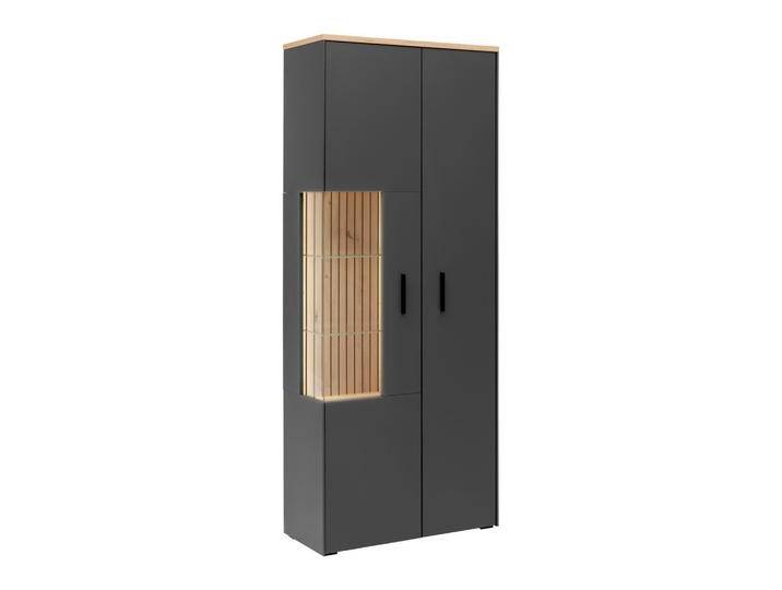 Vitrine Alara Eiche/Anthrazit von mömax