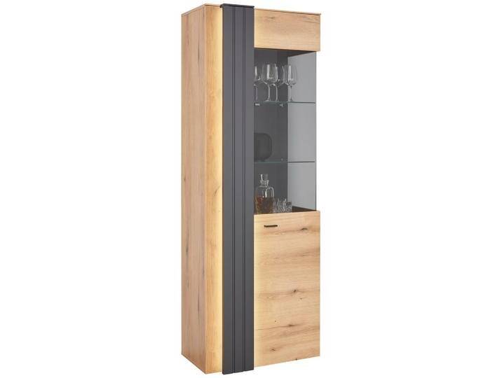 Vitrine Verdana in Eiche/Grau von mömax