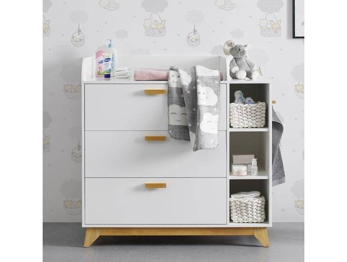 Wickelkommode Milan Weiß MDF von mömax
