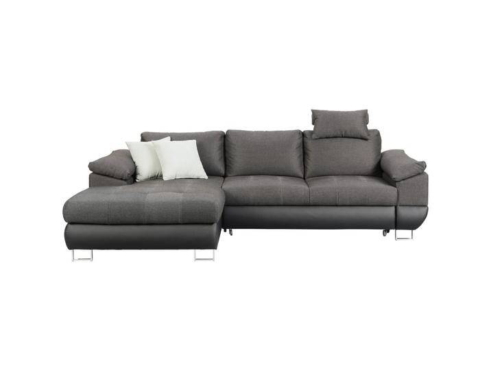 Wohnlandschaft Focus in Grau mit Bettfunktion von mömax