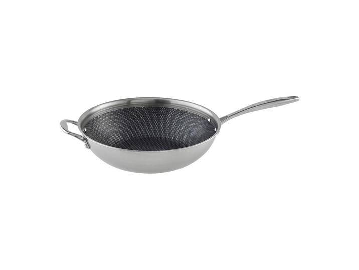 Wokpfanne Silver Line Edelstahlfarben von mömax