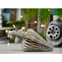 3D-Weihnachtsschmuck, Bienenwabenkugeln, Dekor Im Landhausstil von moffka
