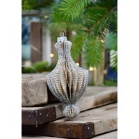Vintage Buch Papier Baumschmuck von moffka