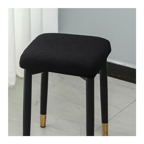moismk Hocker Bezug Quadratisch Hockerbezug Stretch Schutzbezug Waschbar Pflegeleicht Stretch Stuhlbezug Stuhlhusse für Stuhl Barhocker(#3) von moismk