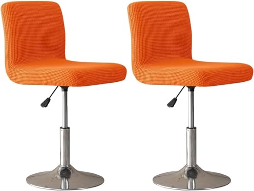 moismk Stuhlhussen Barhocker Bezüge Barstuhlbezug Stretch mit Rückenlehne 2/4/6 Stück, Hussen für Barhocker Bar Waschbarer Stuhl Abdeckung Passend, für Hohe Barhocker Stuhl Bezüge(Color 11,2pcs) von moismk