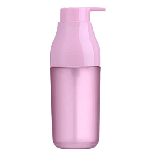 moisture Seifenspender Nachfüllbare Küche Flüssigspender Bad Seifenspender Druckpumpenspender (14,2 oz) Rosa Squeezi-Spender (Color : J) von moisture