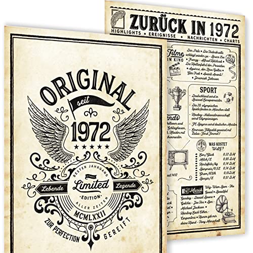 mojoliving 53 Geburtstag Geschenk | lustige 1972 Geburtstag Poster | Deko 53 Geburtstag Frauen | Deko 53 Geburtstag Männer | 1972 Geburtstag Frauen/Männer | 53 Geburtstagskarte mojoliving 53 Geburtstag Geschenk | lustige 1972 Geburtstag Poster | Deko 53 Geburtstag Frauen | Deko 53 Geburtstag Männer | 1972 Geburtstag Frauen/Männer | 53 Geburtstagskarte von mojoliving