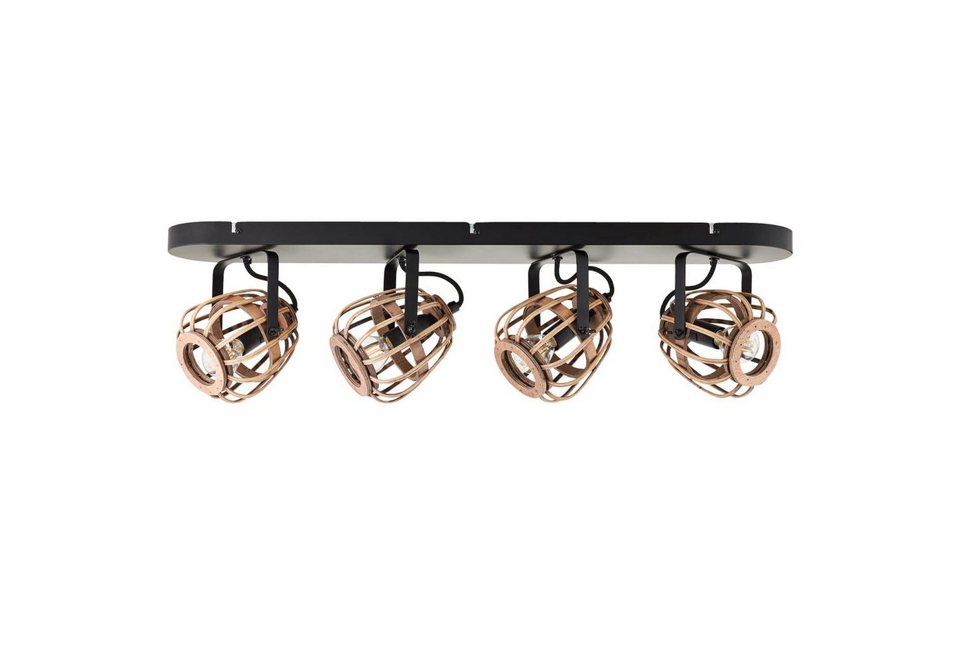 mokebo Deckenspot Die Natürliche, runde Deckenleuchte im Boho Stil, Deckenlampe fürs Wohnzimmer mokebo Deckenspot Die Natürliche, runde Deckenleuchte im Boho Stil, Deckenlampe fürs Wohnzimmer von mokebo