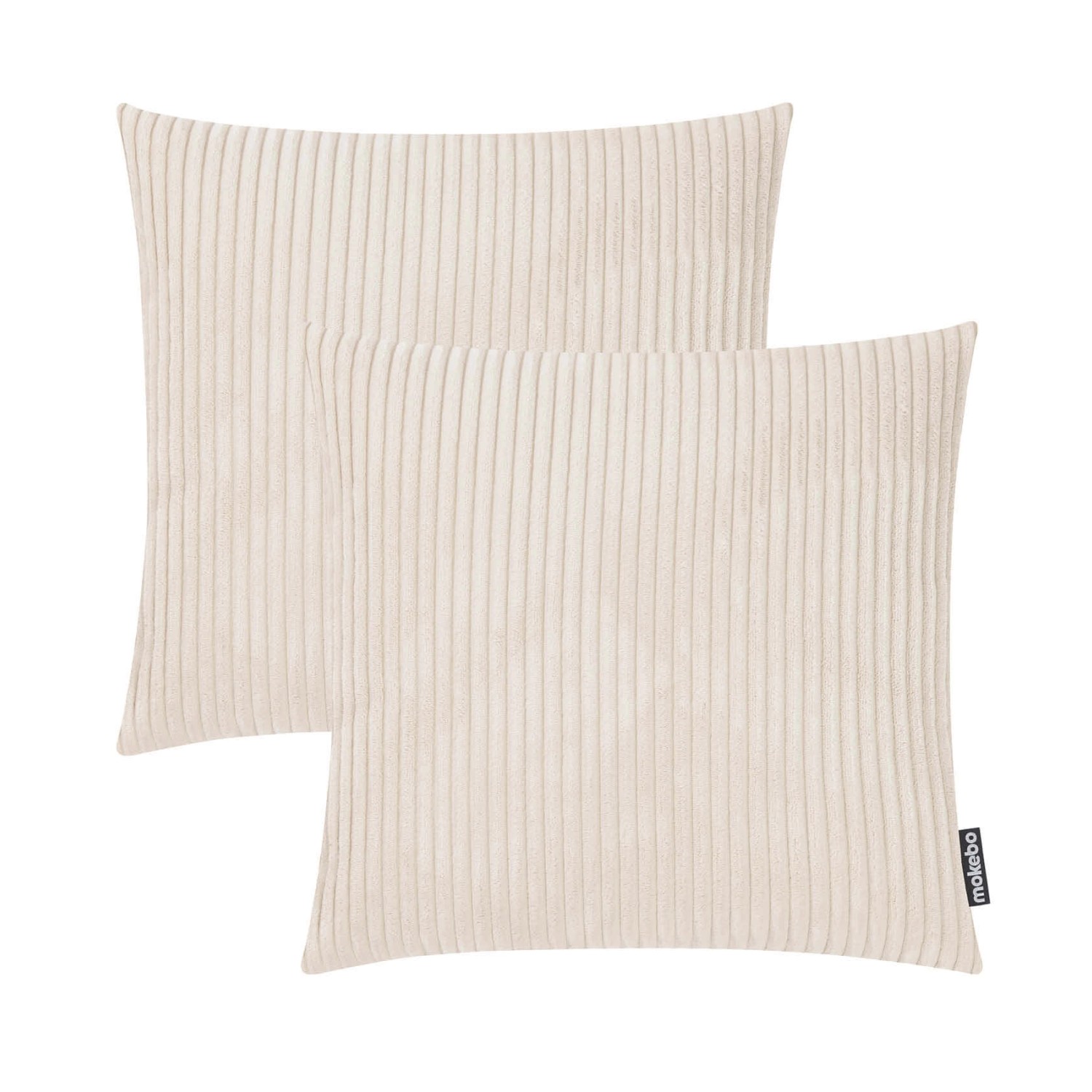 mokebo Dekokissen Set Die Kuschelbuddies 2er-Set Cordkissen mit Füllung in Natur mokebo Dekokissen Set Die Kuschelbuddies 2er-Set Cordkissen mit Füllung in Natur von mokebo