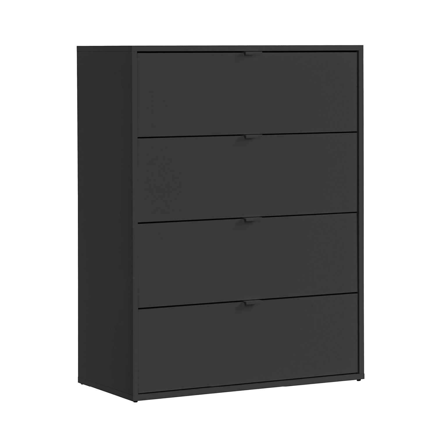 mokebo Kommode mit 4 Schubladen in Anthrazit Die Stilvolle Highboard Anrichte oder Sideboard mokebo Kommode mit 4 Schubladen in Anthrazit Die Stilvolle Highboard Anrichte oder Sideboard von mokebo