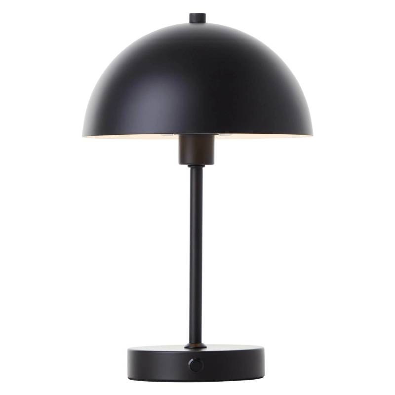 mokebo LED Tischlampe Kabellos  Akku Tischleuchte Dimmbar und Aufladbar Der Leuchtturm in Schwarz von mokebo
