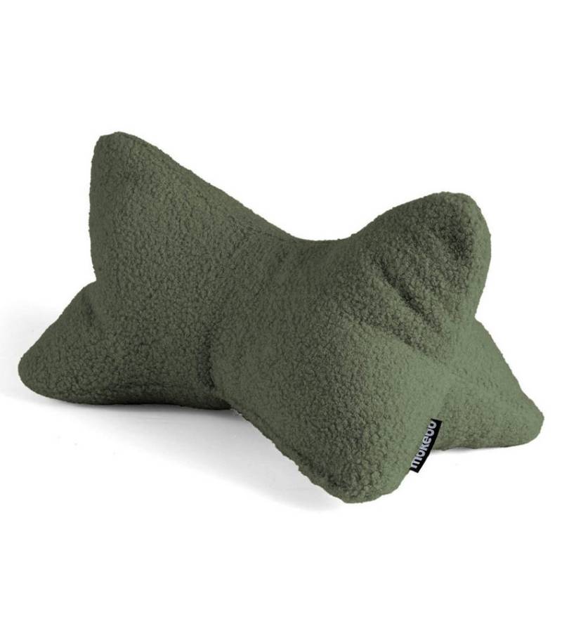 mokebo Nackenrolle Der Leseknochen, aus Bouclé Stoff, Leseknochen oder Nackenkissen aus gemütlichen Bouclé Stoff mokebo Nackenrolle Der Leseknochen, aus Bouclé Stoff, Leseknochen oder Nackenkissen aus gemütlichen Bouclé Stoff von mokebo