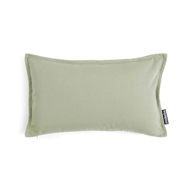 mokebo Outdoor Kissen Das Ruhepolster 2er-Set 50x30cm Sofakissen oder Kissen in Lindgrün von mokebo