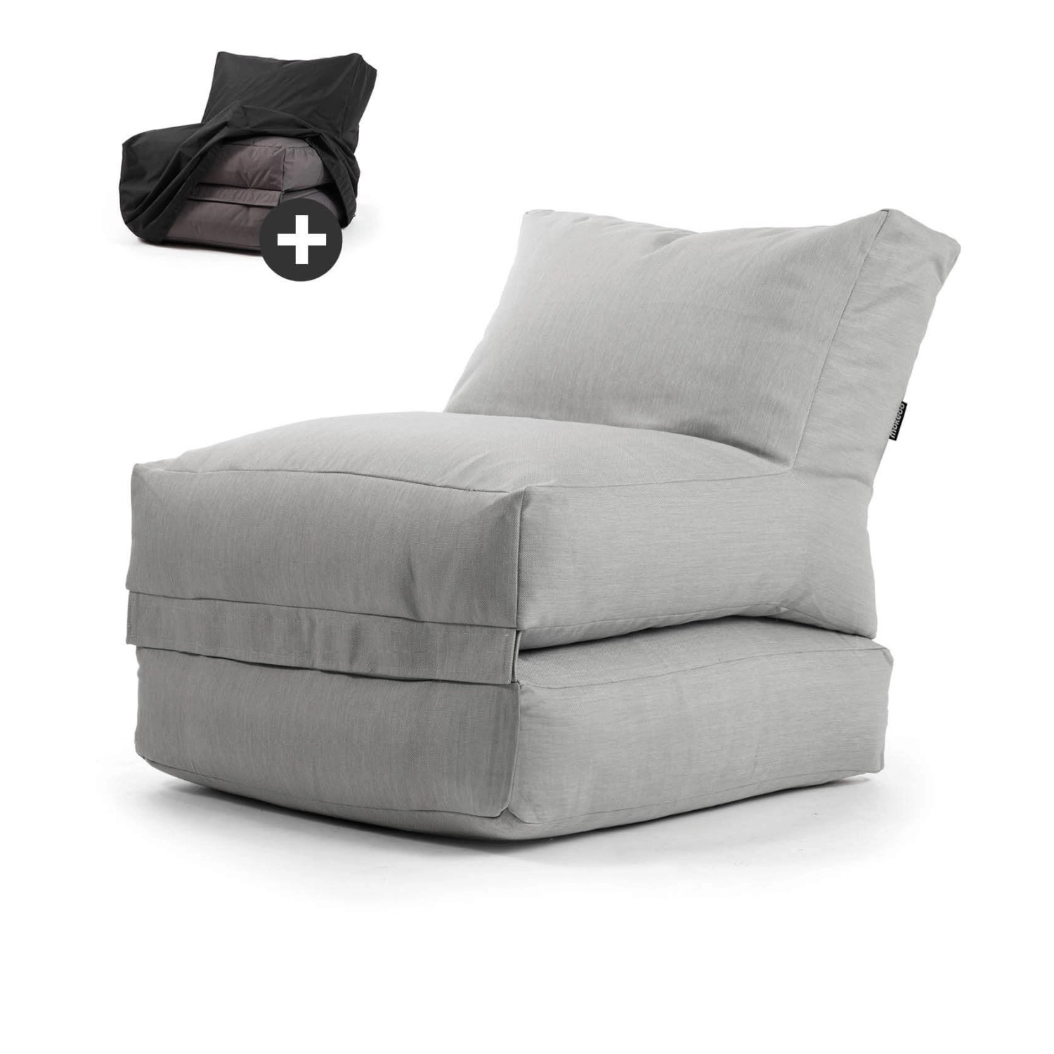 mokebo Outdoor Sitzsack Der Summerdream Bean Bag mit Füllung undt Schutzhülle in Grau mokebo Outdoor Sitzsack Der Summerdream Bean Bag mit Füllung undt Schutzhülle in Grau von mokebo