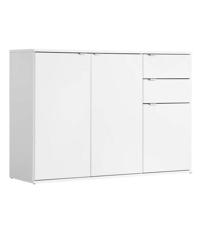 mokebo Sideboard Die Elegante (mit Schubladen & Fächern), auch als Kommode oder Highboard in Anthrazit von mokebo