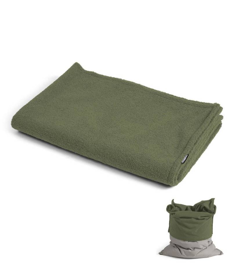 mokebo Sitzsack Das Schäfchen (nur Bouclé Cover), Bean Bag Cover, Überzug oder Hülle in Beige, ohne Sitzsack geliefert von mokebo