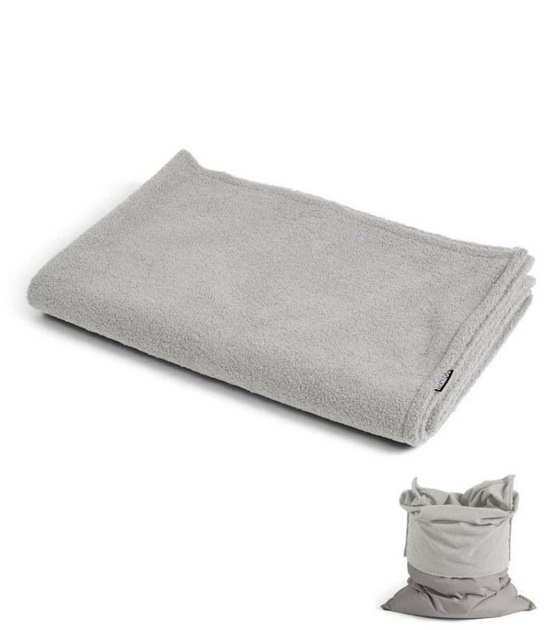 mokebo Sitzsack Das Schäfchen (nur Bouclé Cover), Bean Bag Cover, Überzug oder Hülle in Beige, ohne Sitzsack geliefert von mokebo