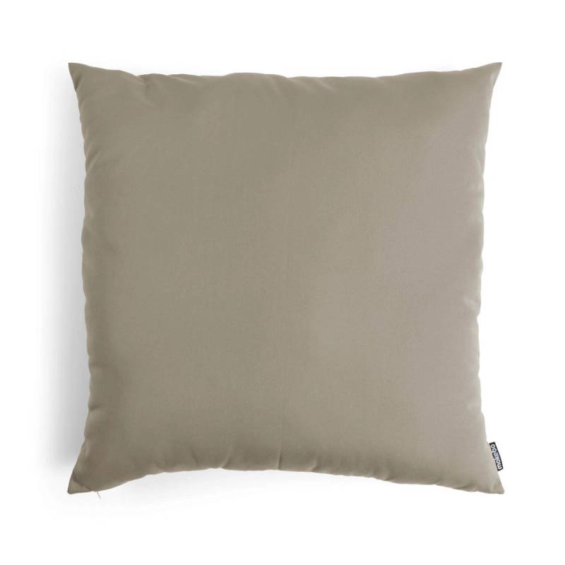 mokebo XXL Outdoorkissen Die Wolke 7 80x80 cm Sofakissen oder Jumbokissen in Taupe von mokebo