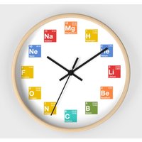 Periodensystem Der Elemente Uhr von moleculestore