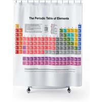 Periodentisch Duschvorhang von moleculestore