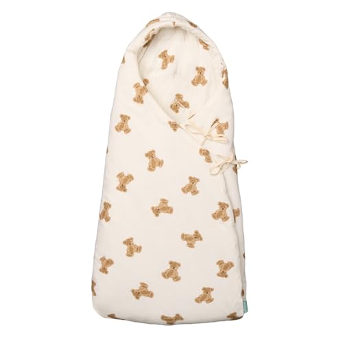 molis&co - Babyfußsack Baby Fußsack Winterfußsack - 100% Oeko-TEX Materialien - Winddichter fußsack Kinderwagen Autumn (TOG 2.5) - passend für alle Kinderwagen - Teddy von molis & co