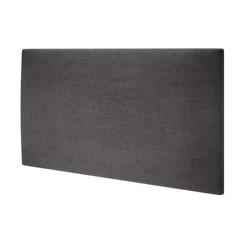 MOLLIS Polsterplatte, Rechteckiges und Dekoratives Wandpaneel, Geeignet als Bettkopfteil oder Aufprallschutz, Reduziert Schall und Verbessert Akustik, aus Schaumstoff, 60 x 30 cm, Graphitbraun MOLLIS Polsterplatte, Rechteckiges und Dekoratives Wandpaneel, Geeignet als Bettkopfteil oder Aufprallschutz, Reduziert Schall und Verbessert Akustik, aus Schaumstoff, 60 x 30 cm, Graphitbraun von mollis homelike interiors