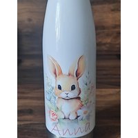 Thermotrinkflasche Mit Hase Und Name Trinkflasche Schule Geschenk Ostern Thermotrinkflasche Mit Hase Und Name Trinkflasche Schule Geschenk Ostern von momentevollliebe
