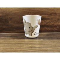 Trinkbecher, Zahnputzbecher, Geschenkidee, Hase Trinkbecher, Zahnputzbecher, Geschenkidee, Hase von momentevollliebe