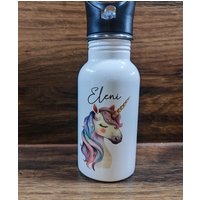 Trinkflasche, Einhorn, Kinder Trinkflasche, Einhorn, Kinder von momentevollliebe