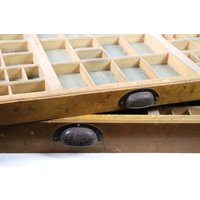 Antiker Setzkasten Aus Alter Druckerei von monamievintageDE