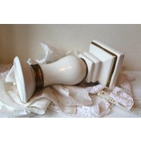 Handbemalter Kerzenständer Aus Keramik von monamievintageDE