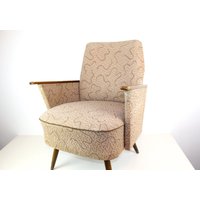 Vintage Loungesessel in Beige Vintage Loungesessel in Beige von monamievintageDE