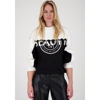 Monari Sweatshirt "Sweatshirt Colorblock", Regular fit mit Rundhalsausschnitt von monari
