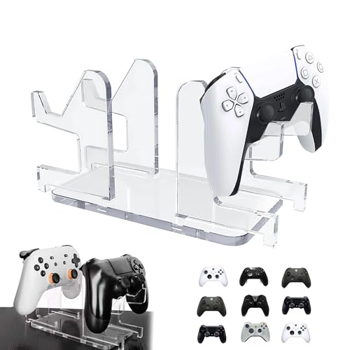 Universal Controller Halterung, Controller Ständer Acryl Game Controller Halter für Schreibtisch Controller Holder für Switch PS 5 PS 4 Gaming Controller Stand, 1 Stück von mongtsamz