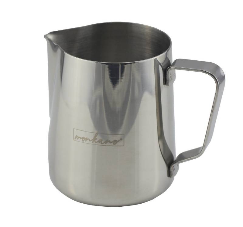 monkano Milchkännchen Milchkännchen Edelstahl 350ml Aufschäumkännchen Barista Monkano von monkano