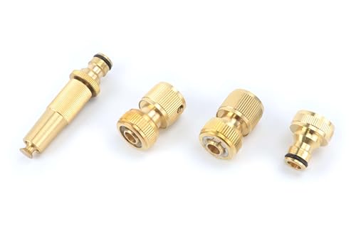 Bewässerungslanze - Metalllanze mit Zubehör, 4-teilig, 1/2-Zoll-Anschluss, ideal für effiziente Bewässerung von Gärten und Außenbereichen Bewässerungslanze - Metalllanze mit Zubehör, 4-teilig, 1/2-Zoll-Anschluss, ideal für effiziente Bewässerung von Gärten und Außenbereichen von Monkey Ladder