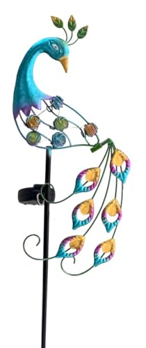 Dekorative Solar Ornament - Metallfigur, elegantes Design, wetterfest, inklusive Solarpanel und LED für Nachtbeleuchtung Dekorative Solar Ornament - Metallfigur, elegantes Design, wetterfest, inklusive Solarpanel und LED für Nachtbeleuchtung von monkey ladder