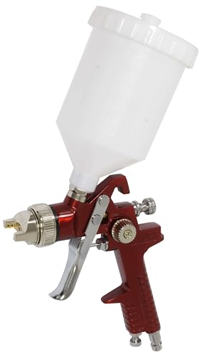 Farbspritzpistole: 600 ml, Düse mit 1,8 mm, ideal für Malerarbeiten. Effizient und einfach in der Anwendung bei DIY-Projekten Farbspritzpistole: 600 ml, Düse mit 1,8 mm, ideal für Malerarbeiten. Effizient und einfach in der Anwendung bei DIY-Projekten von Monkey Ladder