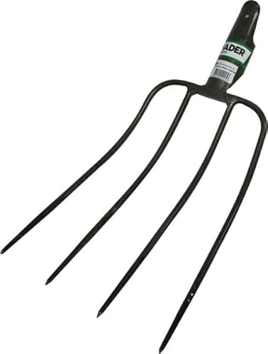 Forquilha Feno 4D Gartenwerkzeug ohne Griff, aus robustem Stahl, ideal für den Anbau und die Ernte auf dem Feld von Monkey Ladder
