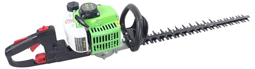 Heckenschere – Motor mit 25,4 CCM, Klinge von 560 mm, ergonomisches Design, leicht und effizient für präzises Schneiden in jedem Garten von Monkey Ladder
