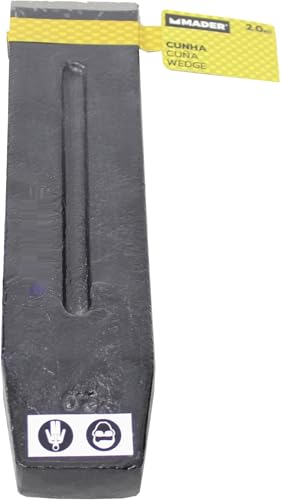 Keil - Eisen 2 kg, ideal zum Fixieren von Strukturen und Erleichterung der Holzbearbeitung. Robust und langlebig. * von Monkey Ladder