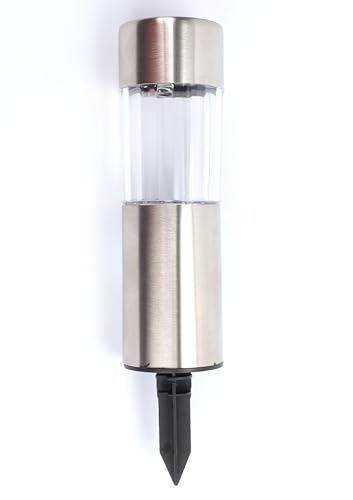 LED-Solarleuchten für den Garten, wasserdicht, einfache Installation, solarbetrieben, dimmbar, ideal für den Außenbereich, 6 Stück LED-Solarleuchten für den Garten, wasserdicht, einfache Installation, solarbetrieben, dimmbar, ideal für den Außenbereich, 6 Stück von Monkey Ladder