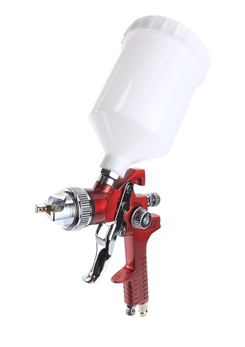 Lackierpistole – 600 ml oberer Becher, 2,5 mm Düse, leicht und einfach zu bedienen, ideal für detaillierte Malerarbeiten Lackierpistole – 600 ml oberer Becher, 2,5 mm Düse, leicht und einfach zu bedienen, ideal für detaillierte Malerarbeiten von Monkey Ladder